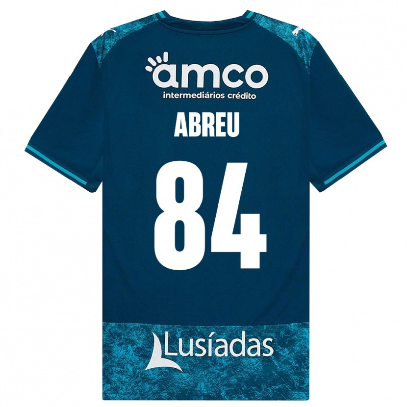 Danxen Damen Rodrigo Abreu #84 Dunkelschiefergrau Mitteltuerkis Auswärtstrikot Trikot 2026/27 T-Shirt Schweiz