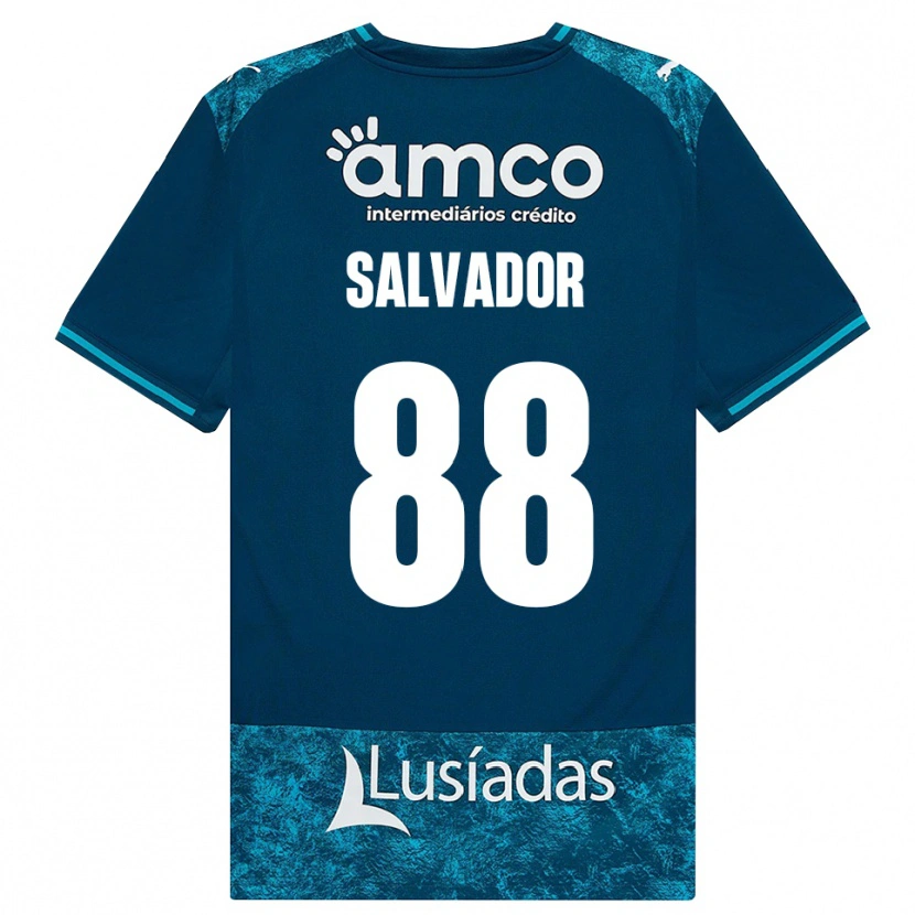 Danxen Damen João Salvador #88 Dunkelschiefergrau Mitteltuerkis Auswärtstrikot Trikot 2026/27 T-Shirt Schweiz