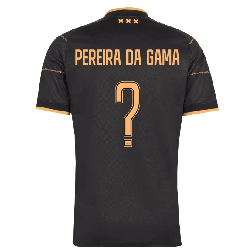 Danxen Damen Haniel Pereira Da Gama #0 Schwarz Orange Auswärtstrikot Trikot 2026/27 T-Shirt Schweiz