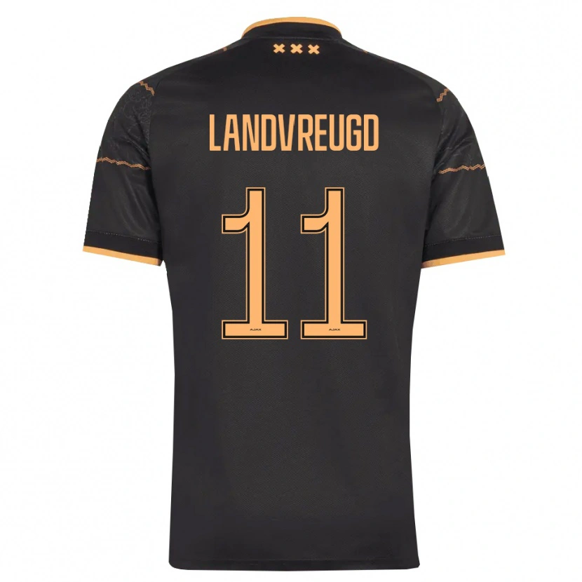 Danxen Damen Nafairon Landvreugd #11 Schwarz Orange Auswärtstrikot Trikot 2026/27 T-Shirt Schweiz
