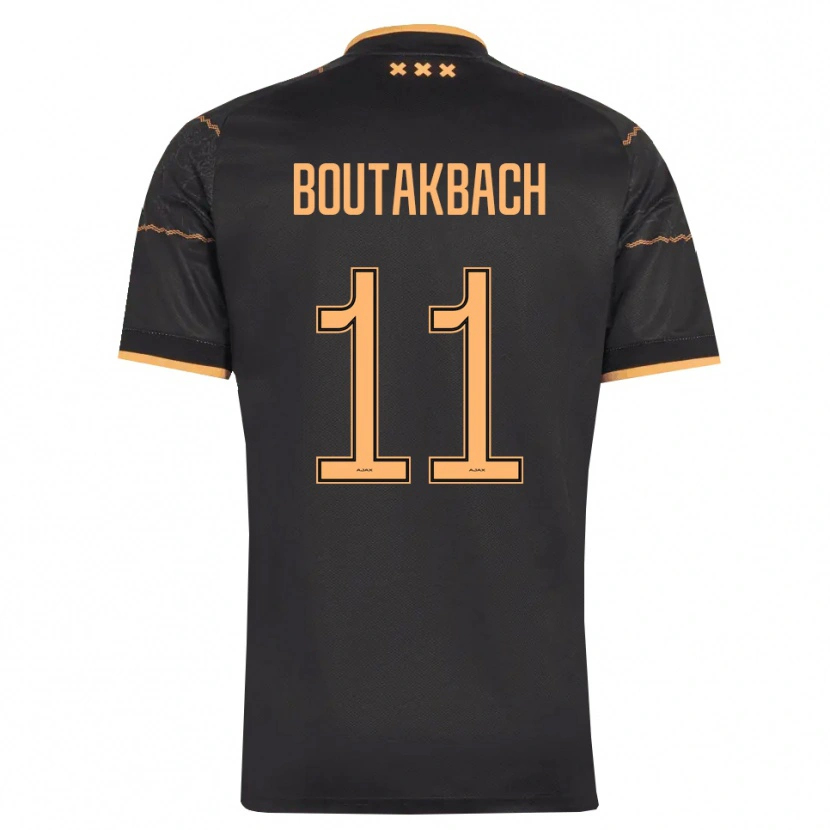 Danxen Damen Massin Boutakbach #11 Schwarz Orange Auswärtstrikot Trikot 2026/27 T-Shirt Schweiz
