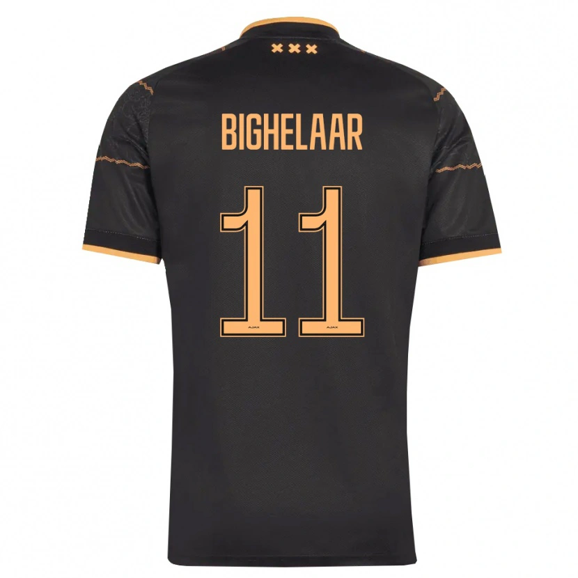 Danxen Damen Marjolijn Van Den Bighelaar #11 Schwarz Orange Auswärtstrikot Trikot 2026/27 T-Shirt Schweiz