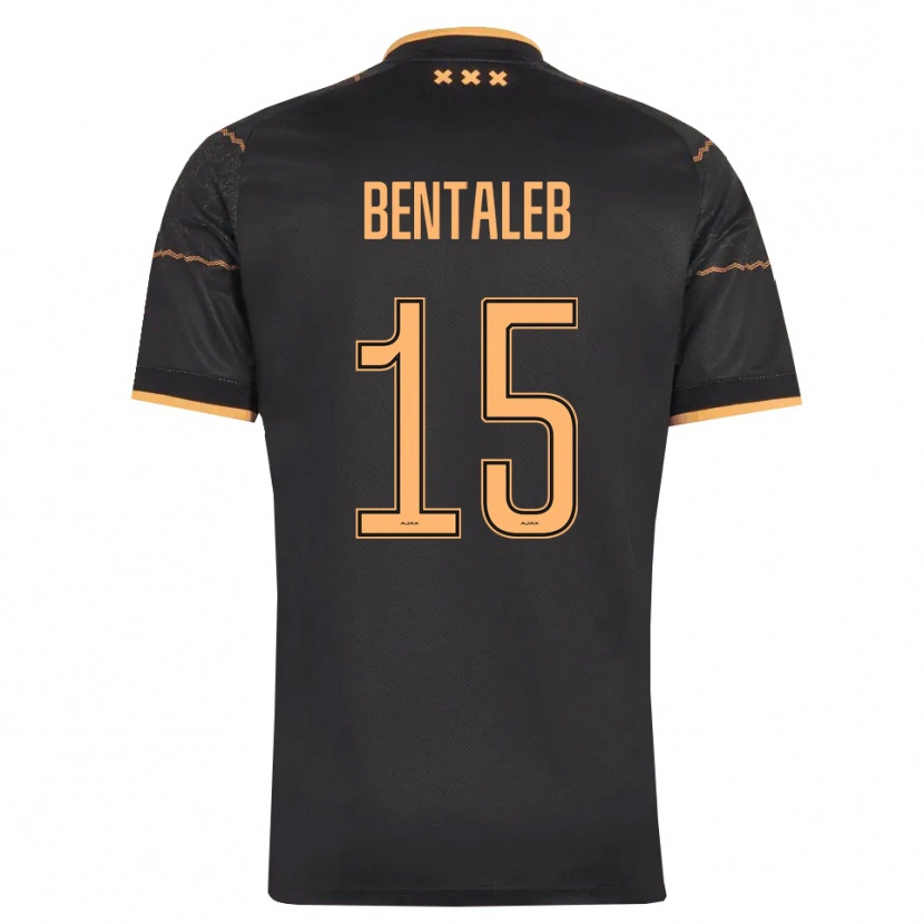 Danxen Damen Marouane Bentaleb #15 Schwarz Orange Auswärtstrikot Trikot 2026/27 T-Shirt Schweiz
