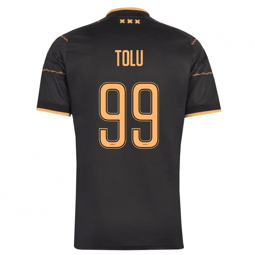 Danxen Damen Tolu Arokodare #99 Schwarz Orange Auswärtstrikot Trikot 2026/27 T-Shirt Schweiz
