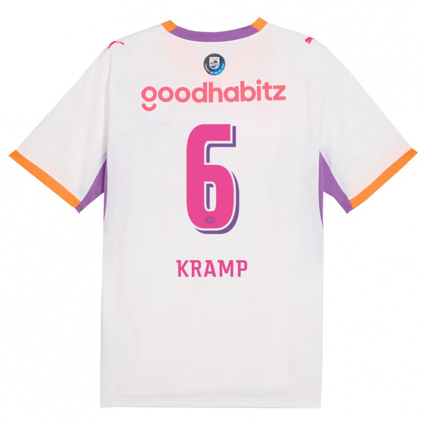 Danxen Damen Michael Kramp #6 Weiß Violett Orange Auswärtstrikot Trikot 2026/27 T-Shirt Schweiz