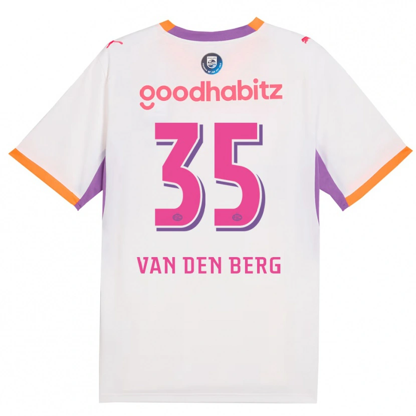 Danxen Damen Joël Van Den Berg #35 Weiß Violett Orange Auswärtstrikot Trikot 2026/27 T-Shirt Schweiz