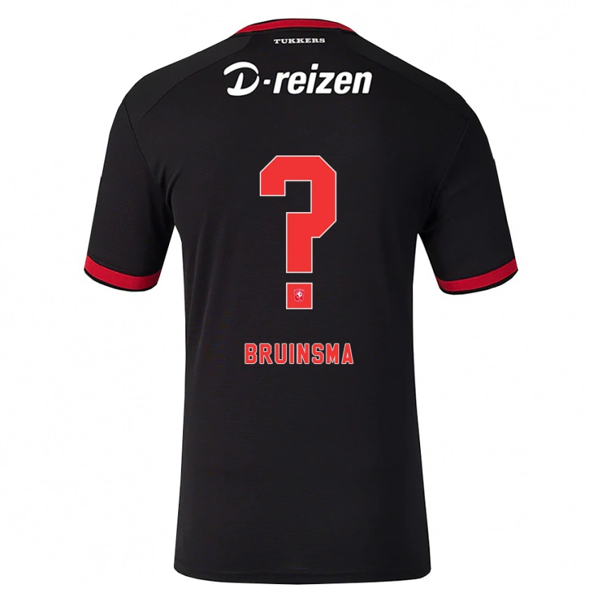 Danxen Damen Semmy Bruinsma #0 Rot Weiß Schwarz Auswärtstrikot Trikot 2026/27 T-Shirt Schweiz