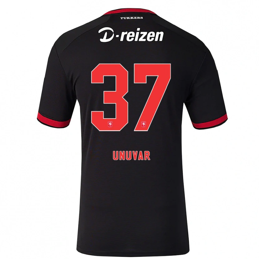 Danxen Damen Naci Ünüvar #37 Rot Weiß Schwarz Auswärtstrikot Trikot 2026/27 T-Shirt Schweiz