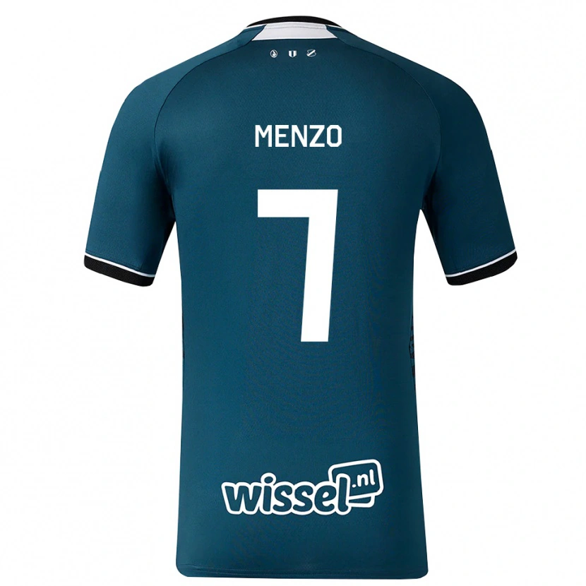 Danxen Damen Björn Menzo #7 Dunkelschiefergrau Weiß Auswärtstrikot Trikot 2026/27 T-Shirt Schweiz