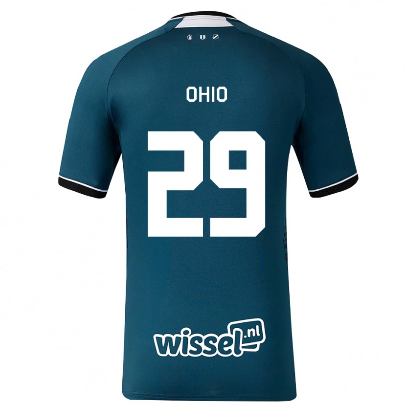 Danxen Damen Noah Ohio #29 Dunkelschiefergrau Weiß Auswärtstrikot Trikot 2026/27 T-Shirt Schweiz