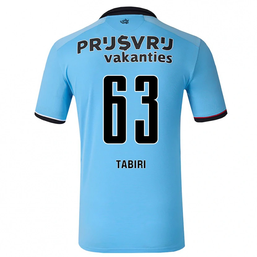 Danxen Damen Kwame Tabiri #63 Tiefhimmelblau Schwarz Rot Auswärtstrikot Trikot 2026/27 T-Shirt Schweiz