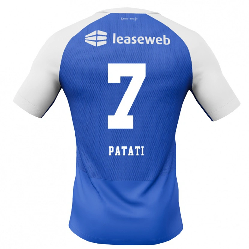 Danxen Damen Weslley Patati #7 Himmelblau Rot Weiß Auswärtstrikot Trikot 2026/27 T-Shirt Schweiz