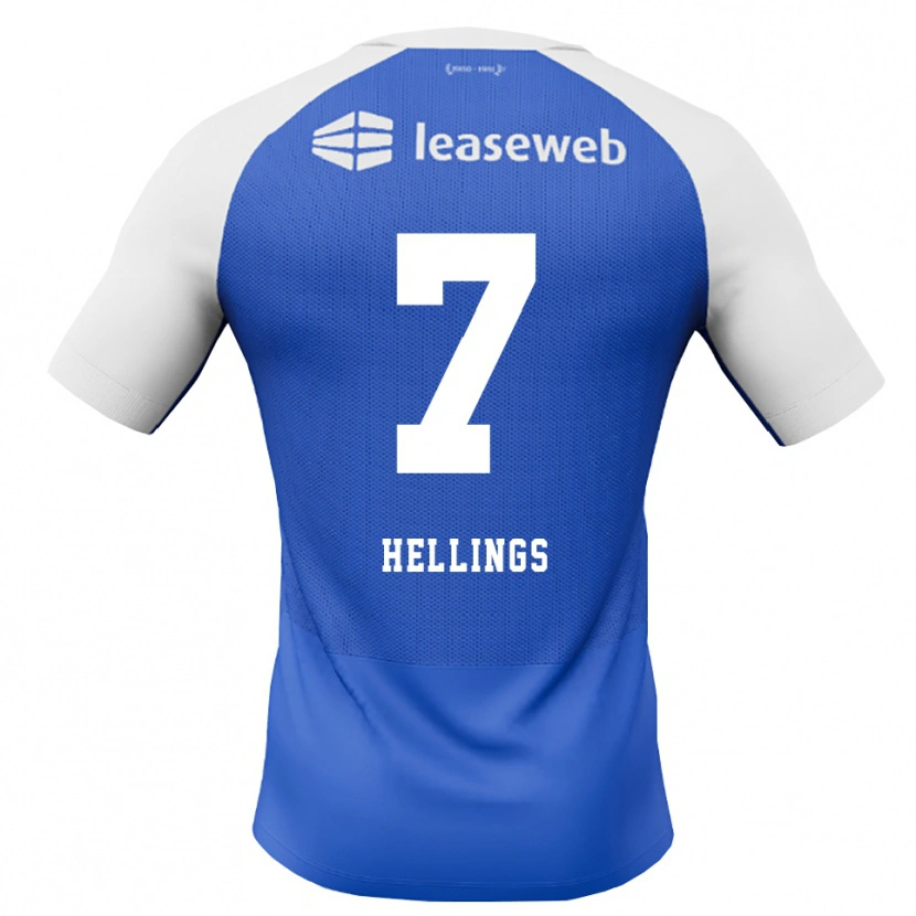 Danxen Damen Chavarello Hellings #7 Himmelblau Rot Weiß Auswärtstrikot Trikot 2026/27 T-Shirt Schweiz
