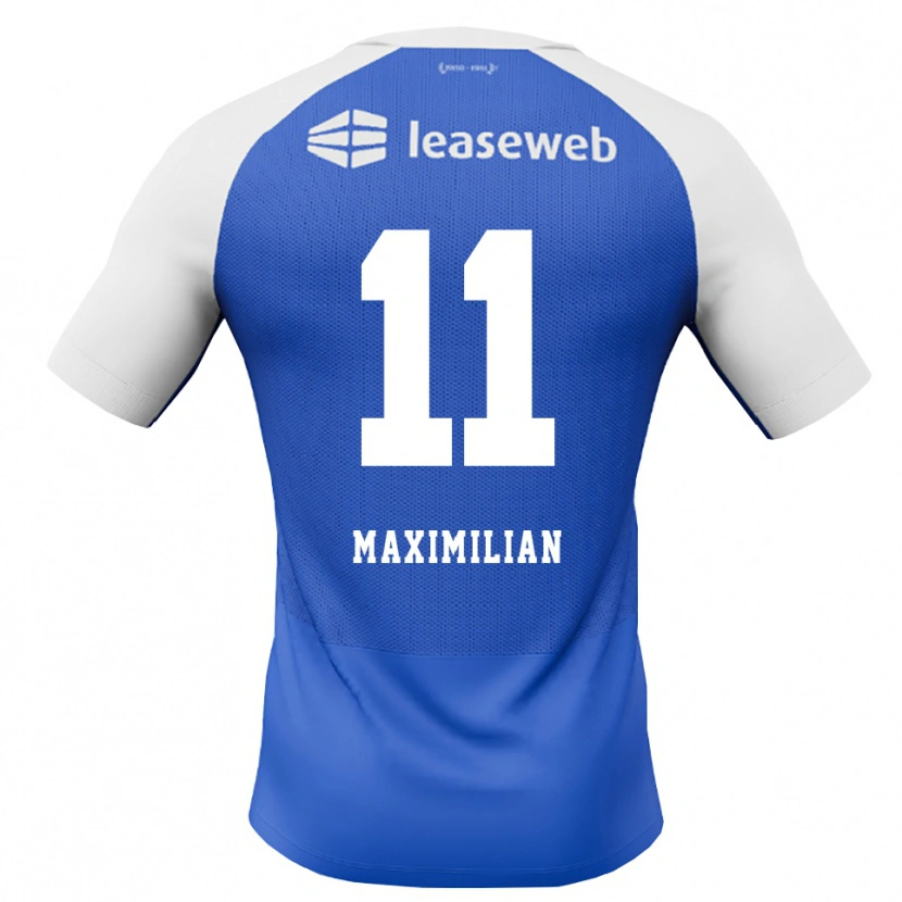 Danxen Damen Maximilian Ibrahimović #11 Himmelblau Rot Weiß Auswärtstrikot Trikot 2026/27 T-Shirt Schweiz