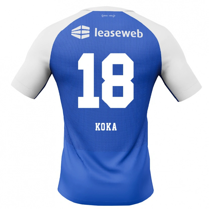 Danxen Damen Nnamdi Koka #18 Himmelblau Rot Weiß Auswärtstrikot Trikot 2026/27 T-Shirt Schweiz