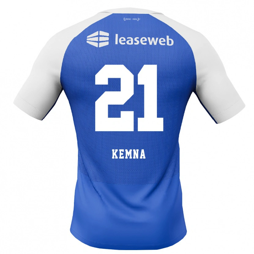 Danxen Damen Ties Kemna #21 Himmelblau Rot Weiß Auswärtstrikot Trikot 2026/27 T-Shirt Schweiz