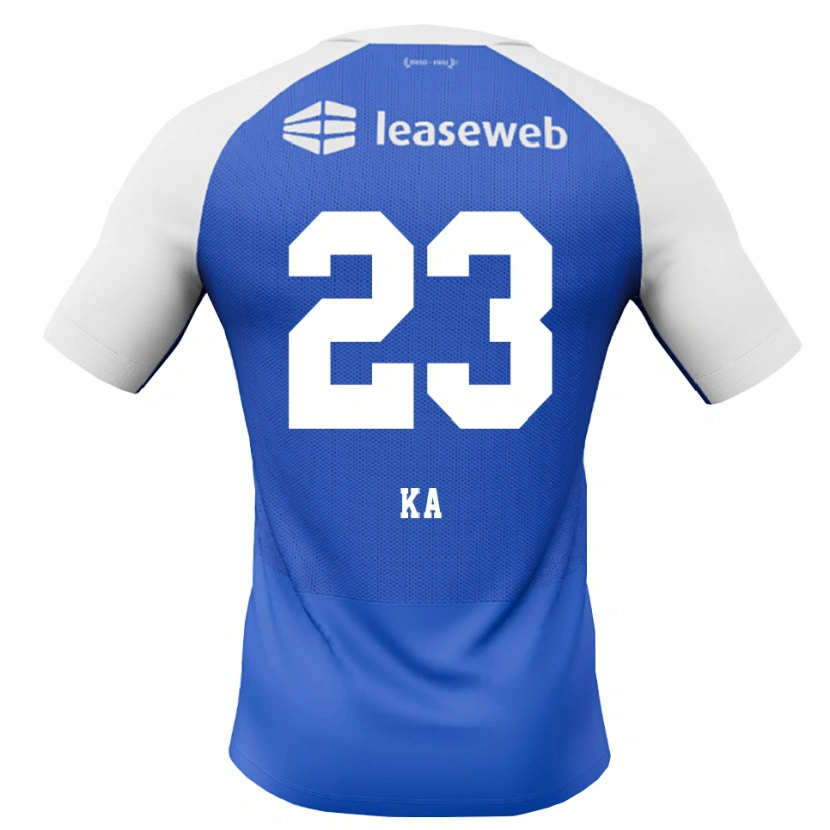 Danxen Damen Ismail Ka #23 Himmelblau Rot Weiß Auswärtstrikot Trikot 2026/27 T-Shirt Schweiz