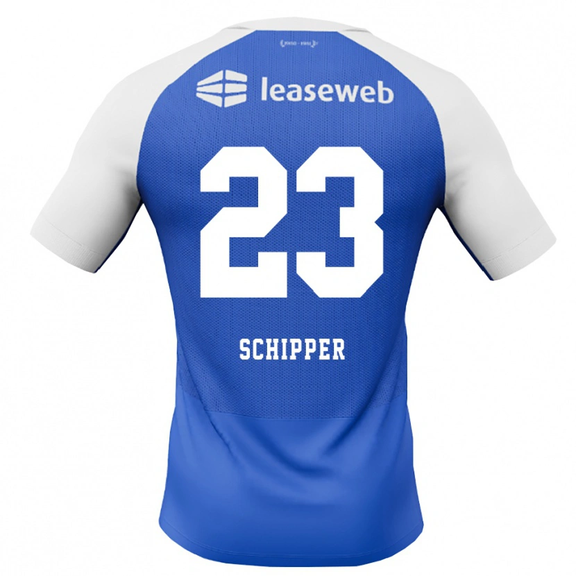 Danxen Damen Jur Schipper #23 Himmelblau Rot Weiß Auswärtstrikot Trikot 2026/27 T-Shirt Schweiz