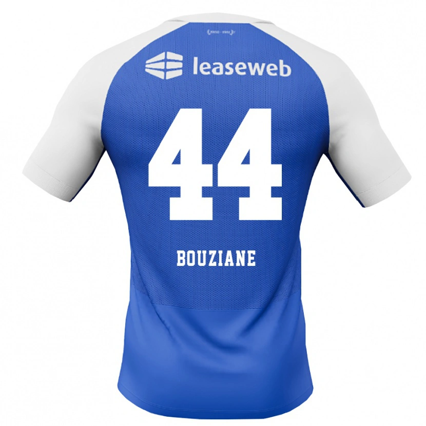 Danxen Damen Wassim Bouziane #44 Himmelblau Rot Weiß Auswärtstrikot Trikot 2026/27 T-Shirt Schweiz