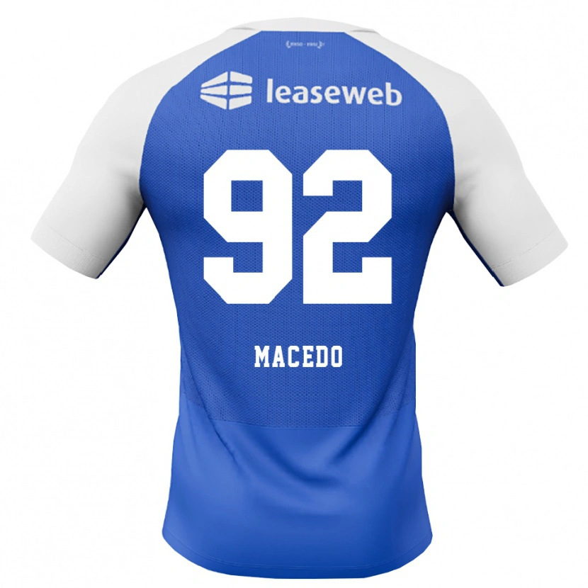 Danxen Damen Rodrigo Macedo #92 Himmelblau Rot Weiß Auswärtstrikot Trikot 2026/27 T-Shirt Schweiz