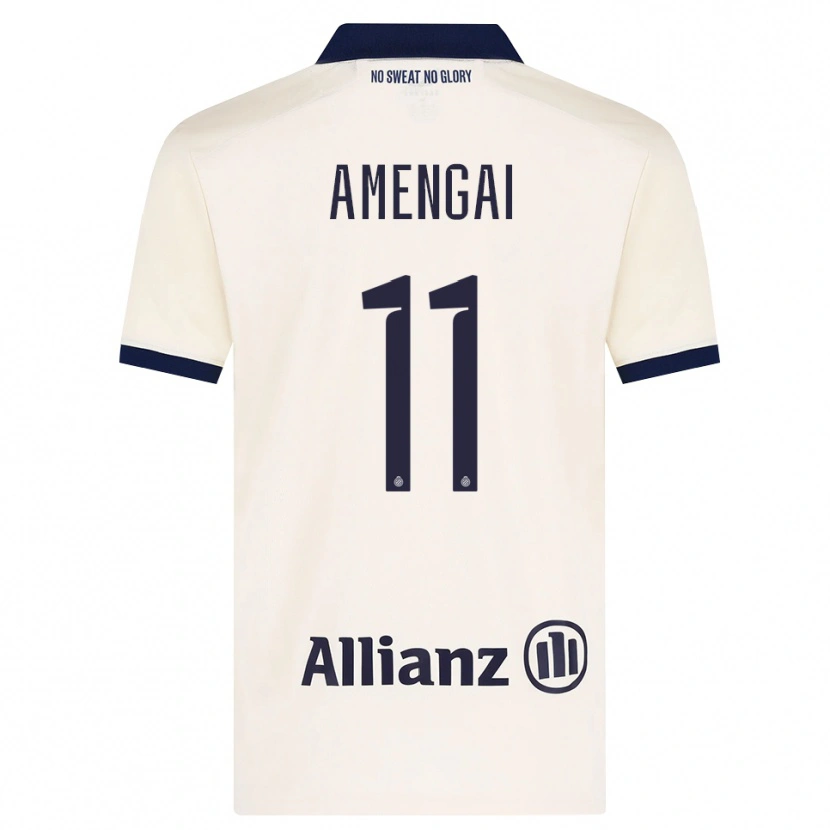 Danxen Damen Naïm Amengai #11 Beige Schwarz Auswärtstrikot Trikot 2026/27 T-Shirt Schweiz