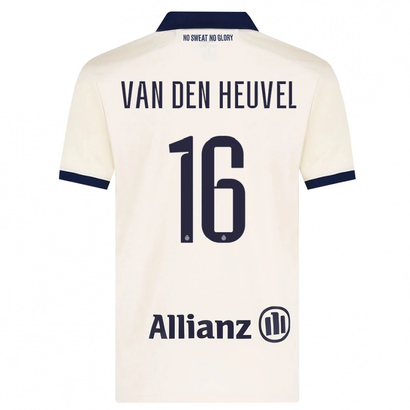 Danxen Damen Dani Van Den Heuvel #16 Beige Schwarz Auswärtstrikot Trikot 2026/27 T-Shirt Schweiz
