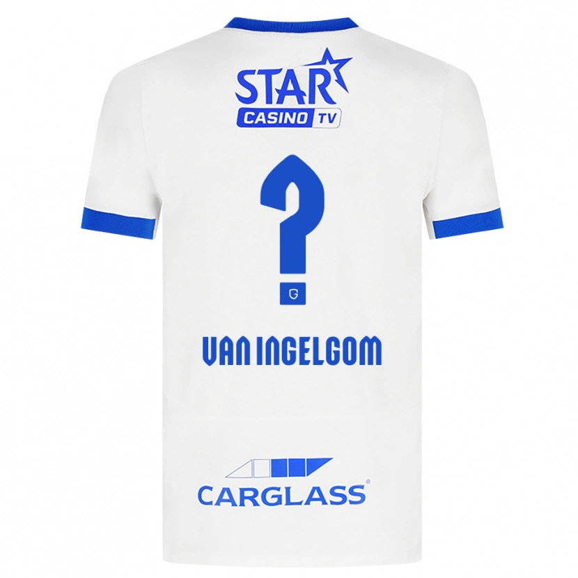 Danxen Damen Tijn Van Ingelgom #0 Weiß Blau Auswärtstrikot Trikot 2026/27 T-Shirt Schweiz