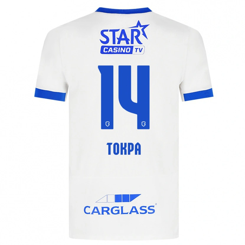 Danxen Damen Winner Tokpa #14 Weiß Blau Auswärtstrikot Trikot 2026/27 T-Shirt Schweiz