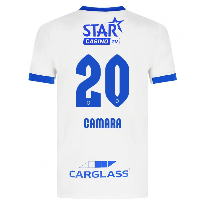 Danxen Damen Ali Camara #20 Weiß Blau Auswärtstrikot Trikot 2026/27 T-Shirt Schweiz