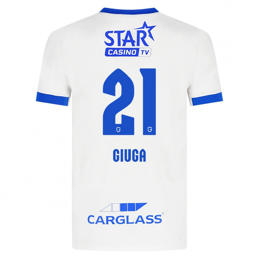 Danxen Damen Anissa Giuga #21 Weiß Blau Auswärtstrikot Trikot 2026/27 T-Shirt Schweiz