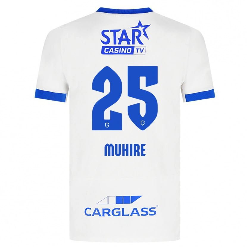 Danxen Damen Ian-Confiance Muhire #25 Weiß Blau Auswärtstrikot Trikot 2026/27 T-Shirt Schweiz
