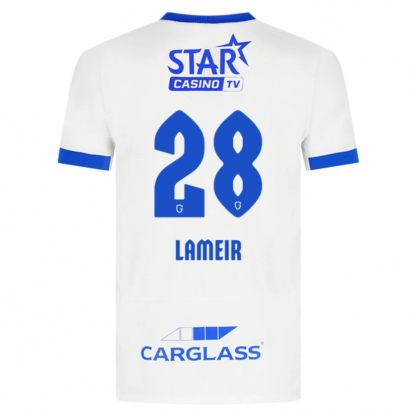 Danxen Damen Tess Lameir #28 Weiß Blau Auswärtstrikot Trikot 2026/27 T-Shirt Schweiz