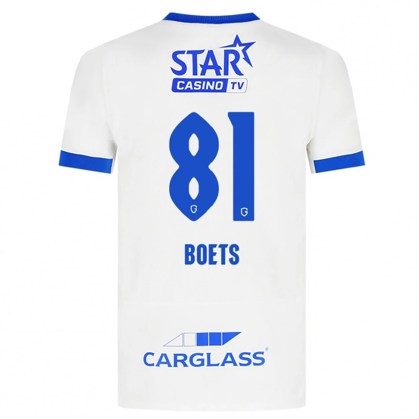 Danxen Damen Keo Boets #81 Weiß Blau Auswärtstrikot Trikot 2026/27 T-Shirt Schweiz