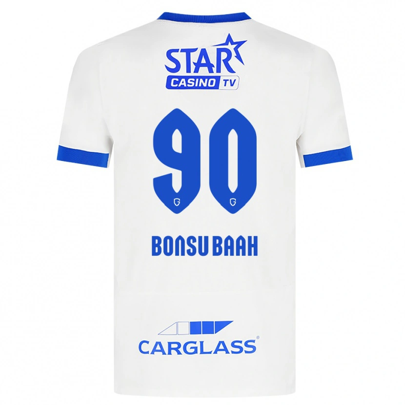 Danxen Damen Christopher Bonsu Baah #90 Weiß Blau Auswärtstrikot Trikot 2026/27 T-Shirt Schweiz