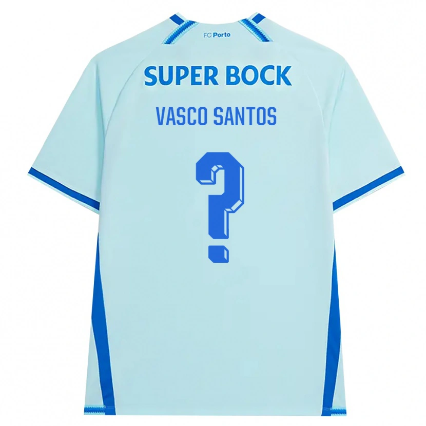 Danxen Damen Vasco Santos #0 Hellcyan Blau Ausweichtrikot Trikot 2026/27 T-Shirt Schweiz