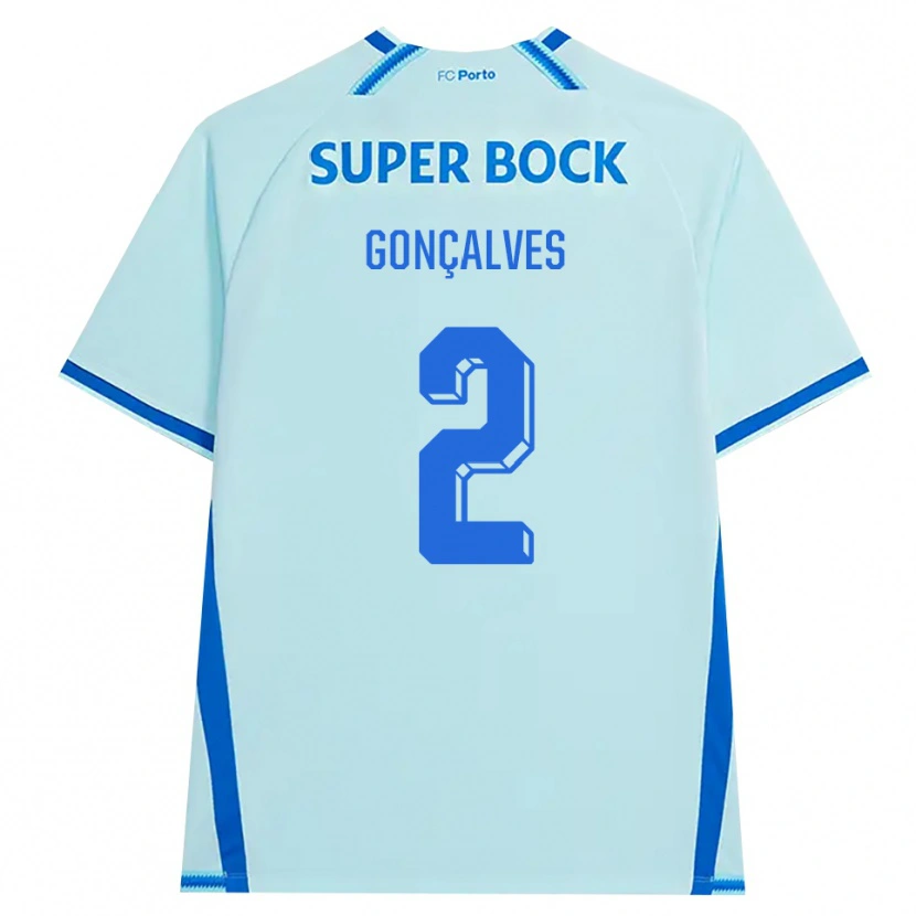 Danxen Damen Ema Gonçalves #2 Hellcyan Blau Ausweichtrikot Trikot 2026/27 T-Shirt Schweiz