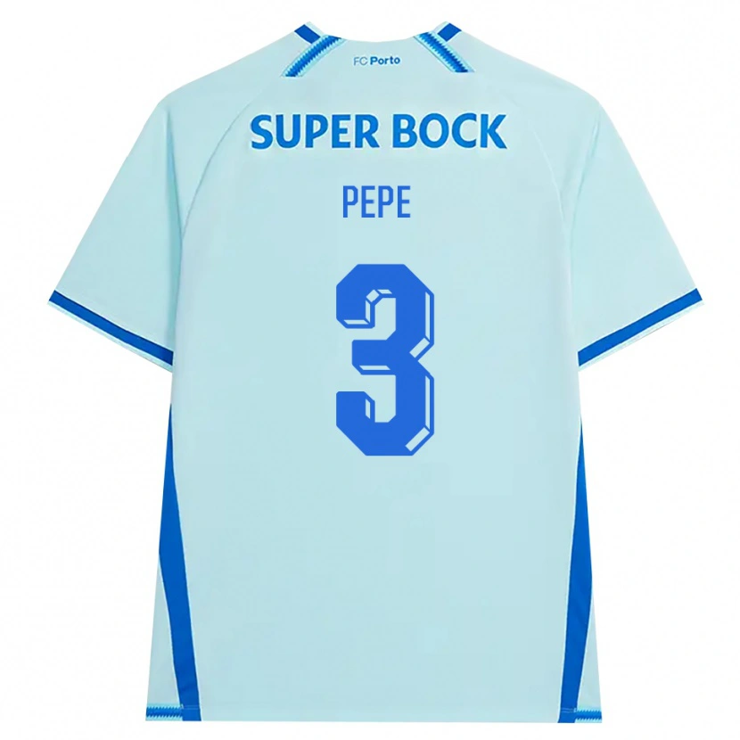 Danxen Damen Pepe #3 Hellcyan Blau Ausweichtrikot Trikot 2026/27 T-Shirt Schweiz