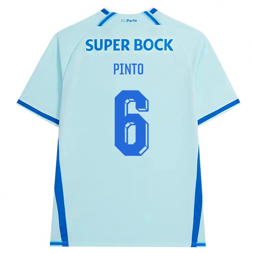 Danxen Damen Gonçalo Pinto #6 Hellcyan Blau Ausweichtrikot Trikot 2026/27 T-Shirt Schweiz