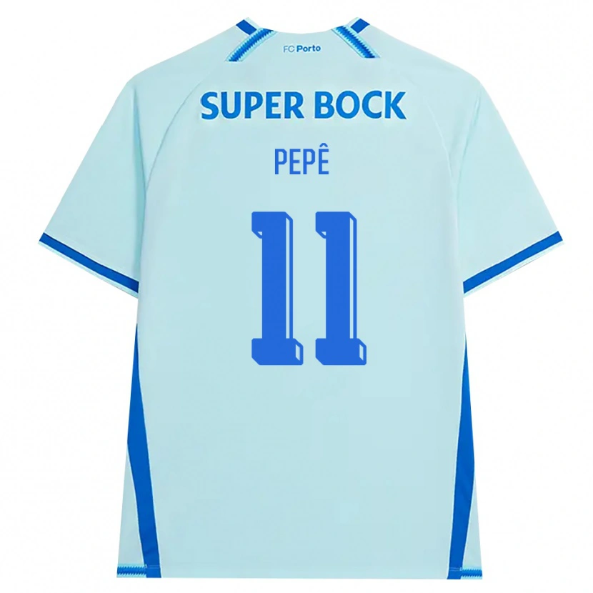 Danxen Damen Pepê #11 Hellcyan Blau Ausweichtrikot Trikot 2026/27 T-Shirt Schweiz