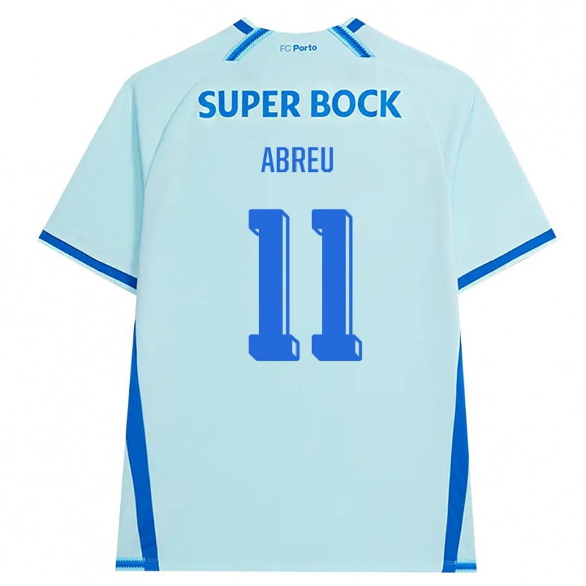 Danxen Damen João Abreu #11 Hellcyan Blau Ausweichtrikot Trikot 2026/27 T-Shirt Schweiz