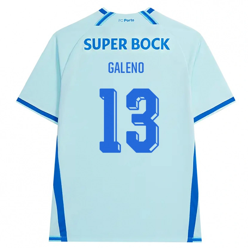 Danxen Damen Galeno #13 Hellcyan Blau Ausweichtrikot Trikot 2026/27 T-Shirt Schweiz