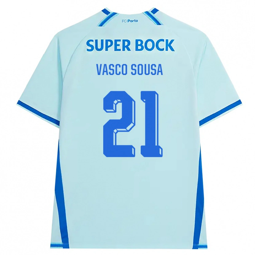 Danxen Damen Vasco Sousa #21 Hellcyan Blau Ausweichtrikot Trikot 2026/27 T-Shirt Schweiz