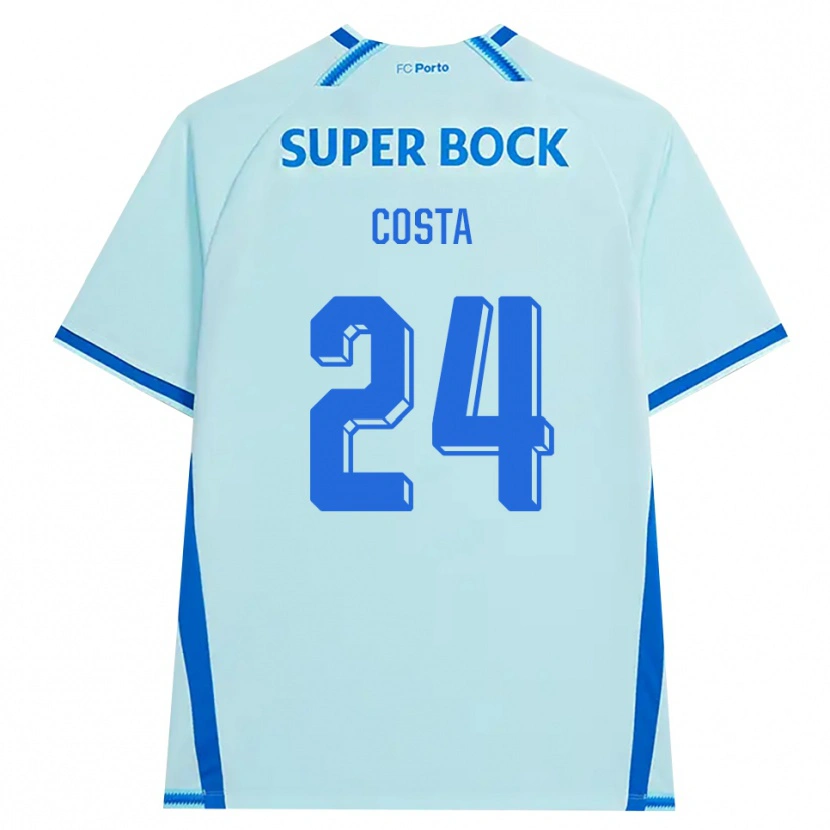 Danxen Damen João Costa #24 Hellcyan Blau Ausweichtrikot Trikot 2026/27 T-Shirt Schweiz