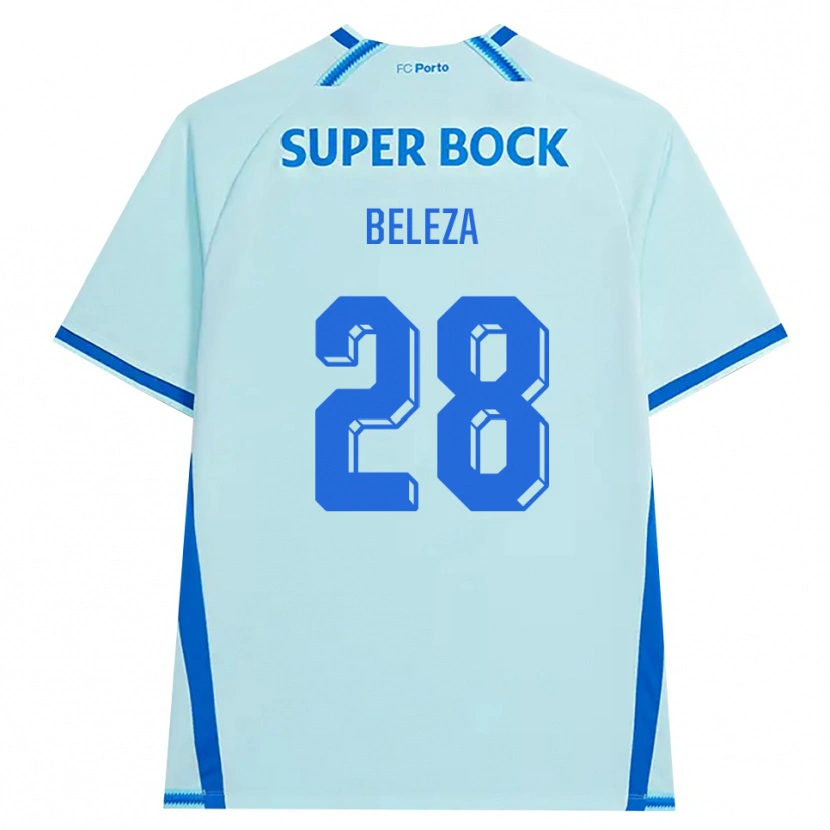 Danxen Damen Tatiana Beleza #28 Hellcyan Blau Ausweichtrikot Trikot 2026/27 T-Shirt Schweiz