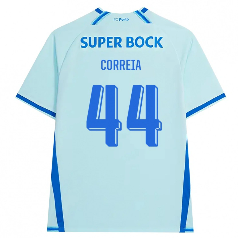 Danxen Damen Romain Correia #44 Hellcyan Blau Ausweichtrikot Trikot 2026/27 T-Shirt Schweiz