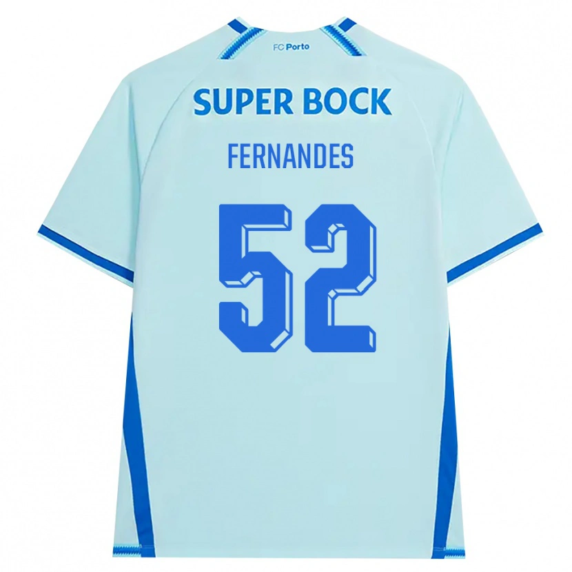 Danxen Damen Martim Fernandes #52 Hellcyan Blau Ausweichtrikot Trikot 2026/27 T-Shirt Schweiz