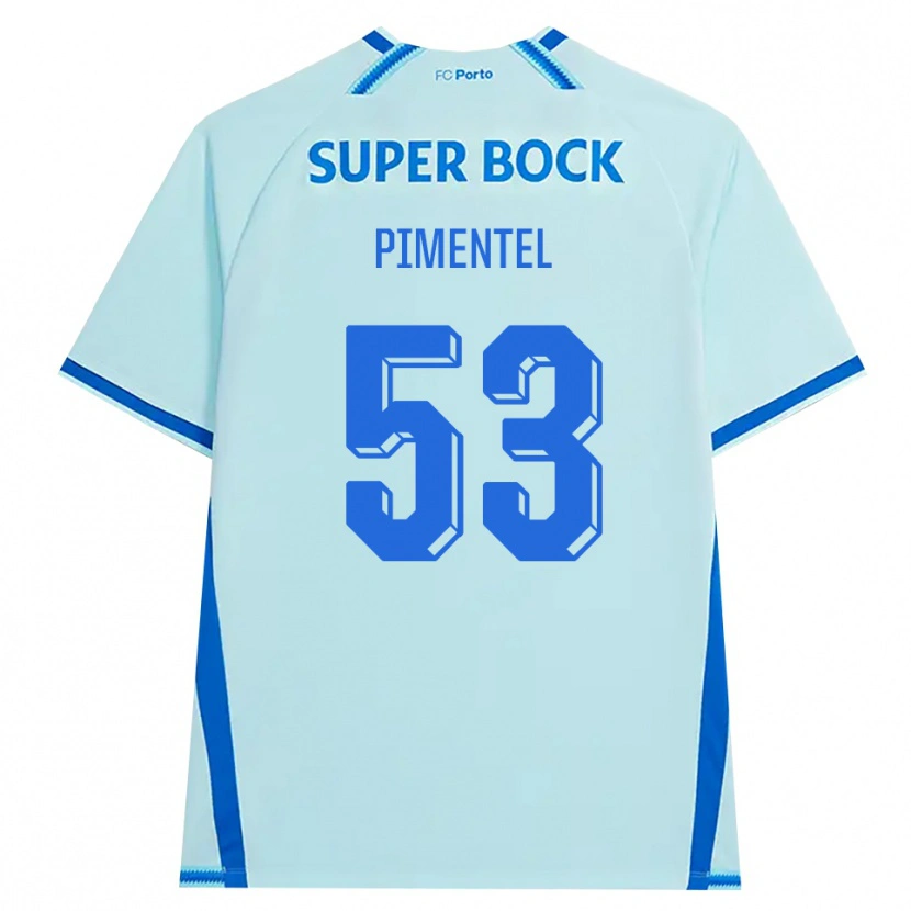 Danxen Damen Eric Pimentel #53 Hellcyan Blau Ausweichtrikot Trikot 2026/27 T-Shirt Schweiz