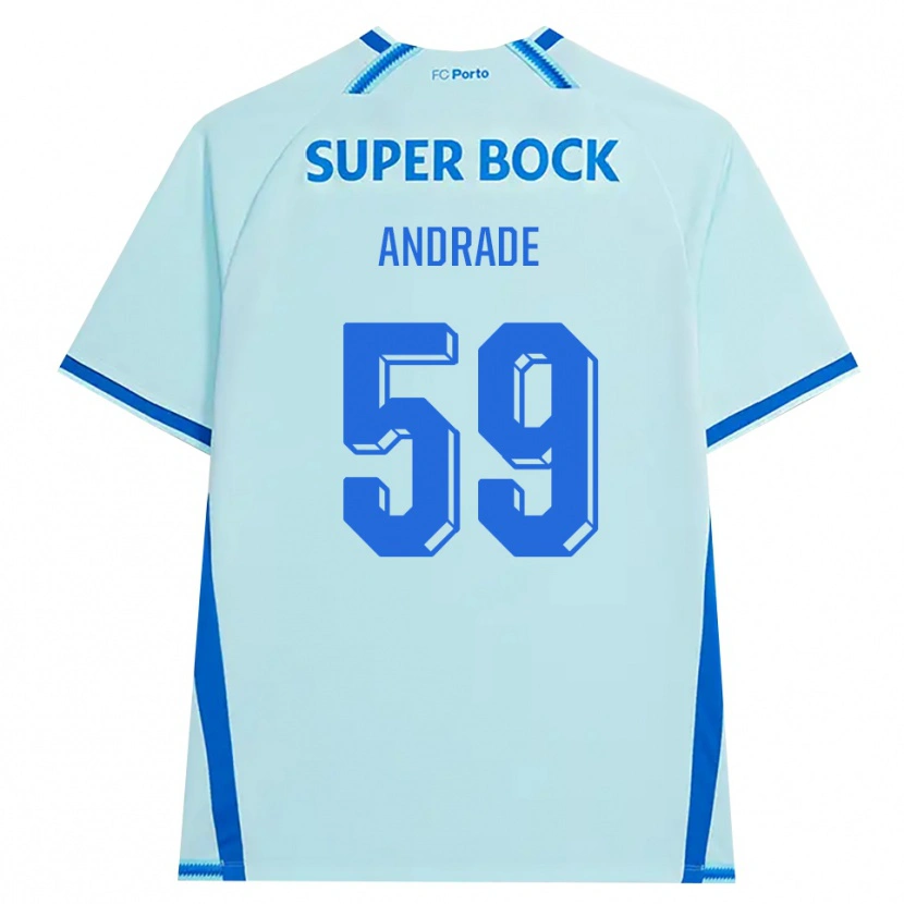 Danxen Damen Tiago Andrade #59 Hellcyan Blau Ausweichtrikot Trikot 2026/27 T-Shirt Schweiz