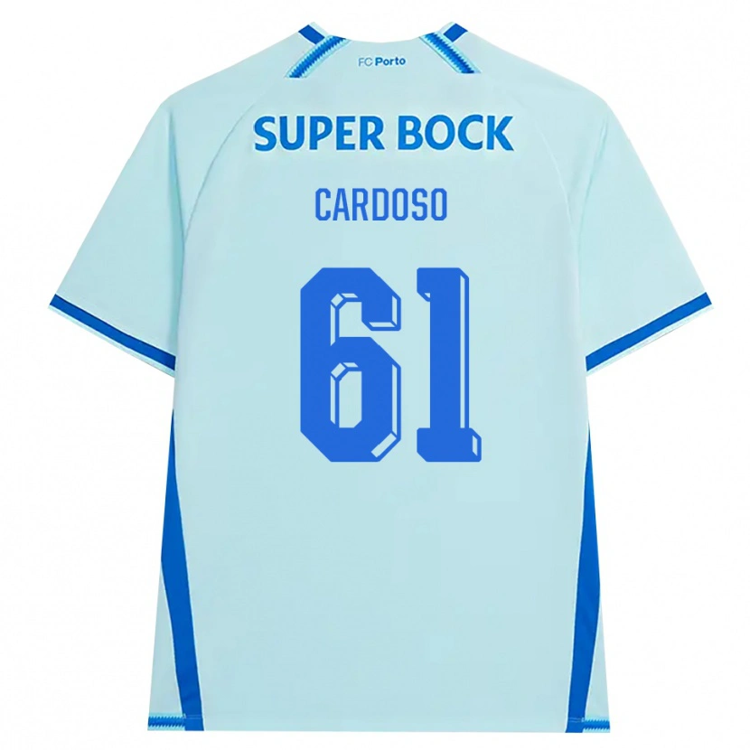 Danxen Damen Ivan Cardoso #61 Hellcyan Blau Ausweichtrikot Trikot 2026/27 T-Shirt Schweiz