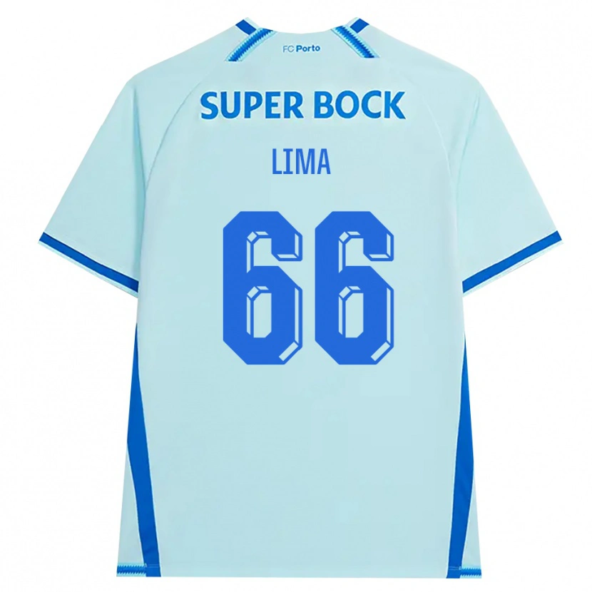Danxen Damen Bernardo Lima #66 Hellcyan Blau Ausweichtrikot Trikot 2026/27 T-Shirt Schweiz